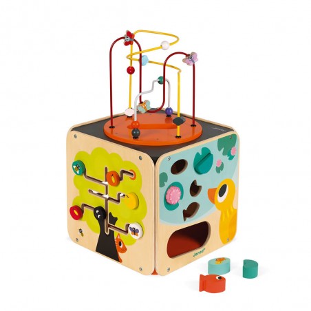 Cube d'activités - Jeux de forme à placer - Janod