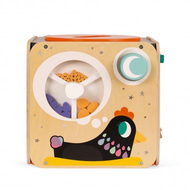 Cube d'activités - Jeux de forme à placer - Janod