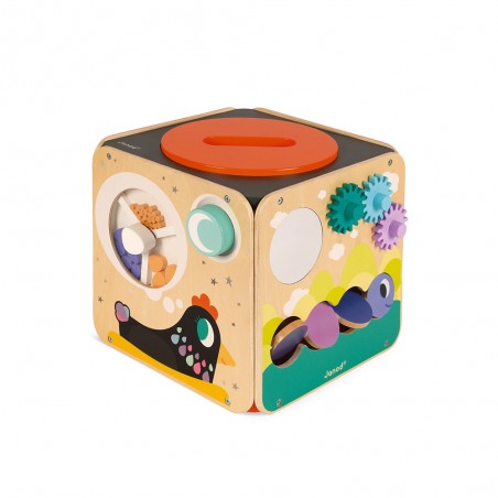 Cube d'activités - Jeux de forme à placer - Janod