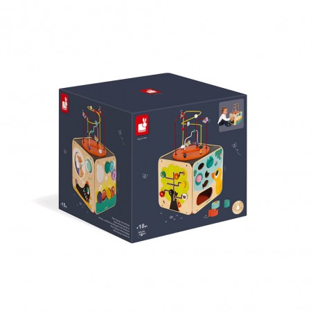 Cube d'activités - Jeux de forme à placer - Janod