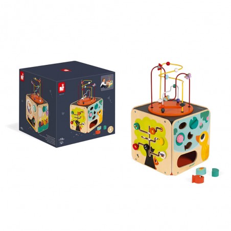 Cube d'activités - Jeux de forme à placer - Janod
