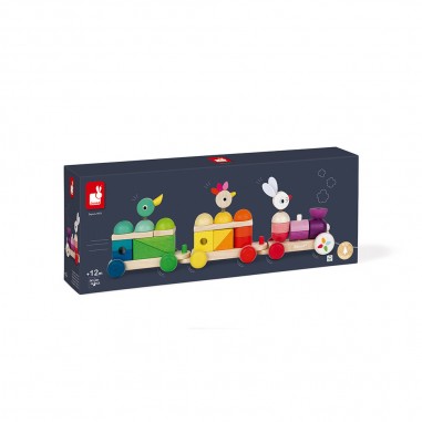 Train géant - Train géant multicolor zigolos - Janod