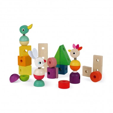 Train géant - Train géant multicolor zigolos - Janod