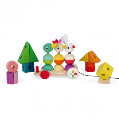 Train géant - Train géant multicolor zigolos - Janod