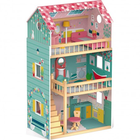 Maison de Poupées en bois Janod Happy Day