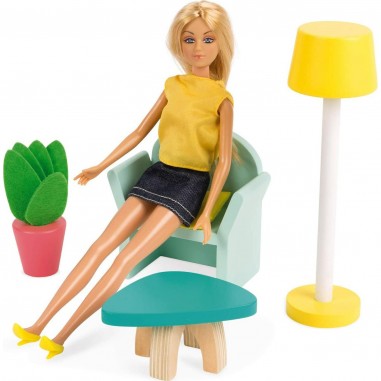 Maison de Poupées en bois Janod Happy Day