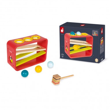 Frappa ball Tatoo banc à marteler - Jeux d'éveil - Janod