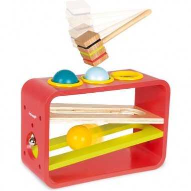 Frappa ball Tatoo banc à marteler - Jeux d'éveil - Janod