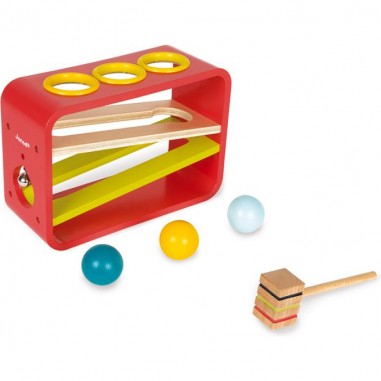 Frappa ball Tatoo banc à marteler - Jeux d'éveil - Janod