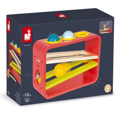 Frappa ball Tatoo banc à marteler - Jeux d'éveil - Janod