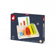 Compter - Essentiel - bois - : Jeux éducatifs Chiffres & Lettres - Janod 2