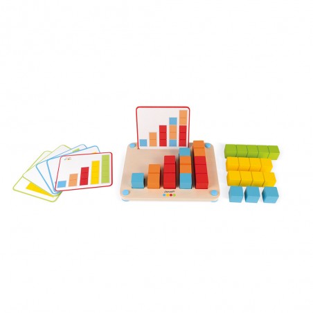 Compter - Essentiel - bois - : Jeux éducatifs Chiffres & Lettres - Janod