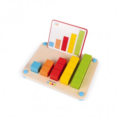 Compter - Essentiel - bois - : Jeux éducatifs Chiffres & Lettres - Janod
