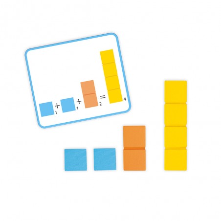 Compter - Essentiel - bois - : Jeux éducatifs Chiffres & Lettres - Janod