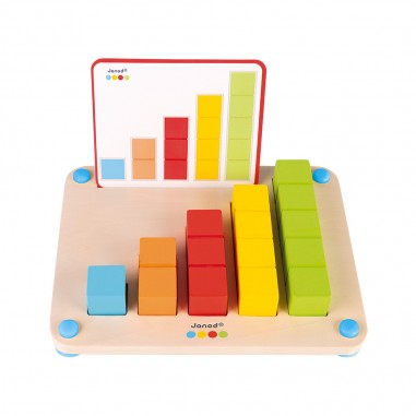 Compter - Essentiel - bois - : Jeux éducatifs Chiffres & Lettres - Janod