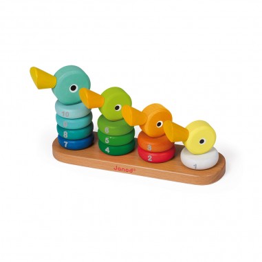 Empilable duck family - Jeux d'éveil premier âge - Janod
