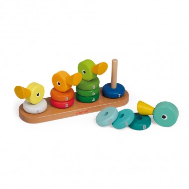Empilable duck family - Jeux d'éveil premier âge - Janod