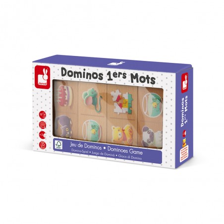 Jeu de dominos premiers mots - Janod
