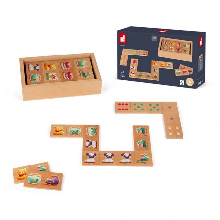 Jeu de dominos premiers mots - Janod