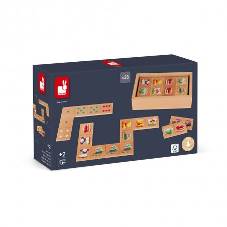 Jeu de dominos premiers mots - Janod
