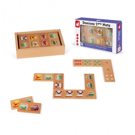 Jeu de dominos premiers mots - Janod