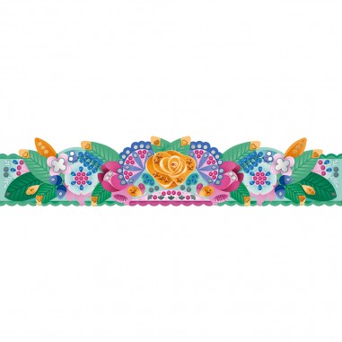 Kit Créatif - Strass et Stickers Couronnes : Sable, Paillettes, Dorure & Strass - Janod