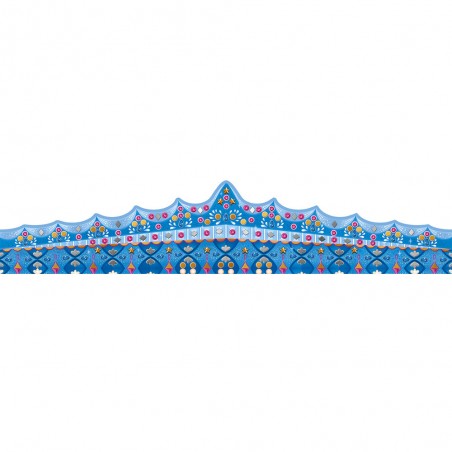 Kit Créatif - Strass et Stickers Couronnes : Sable, Paillettes, Dorure & Strass - Janod
