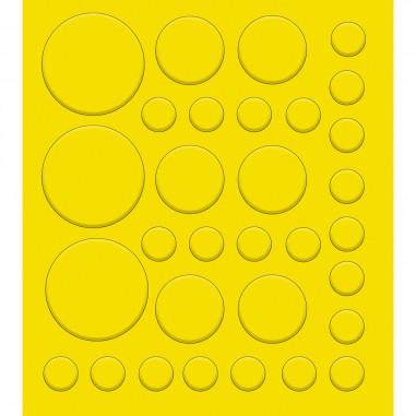 Kit Créatif - Gommettes Rondes Printemps : Mosaïque & Gommettes - Janod