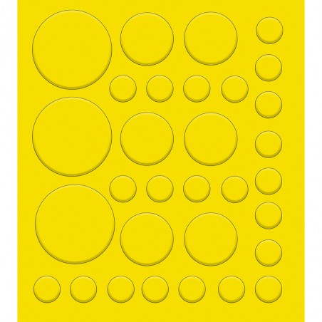 Kit Créatif - Gommettes Rondes Printemps : Mosaïque & Gommettes - Janod
