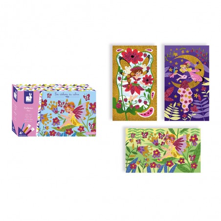 Coffret créatif fées paillettes - dès 4 ans - Janod