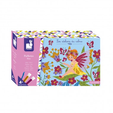 Coffret créatif fées paillettes - dès 4 ans - Janod