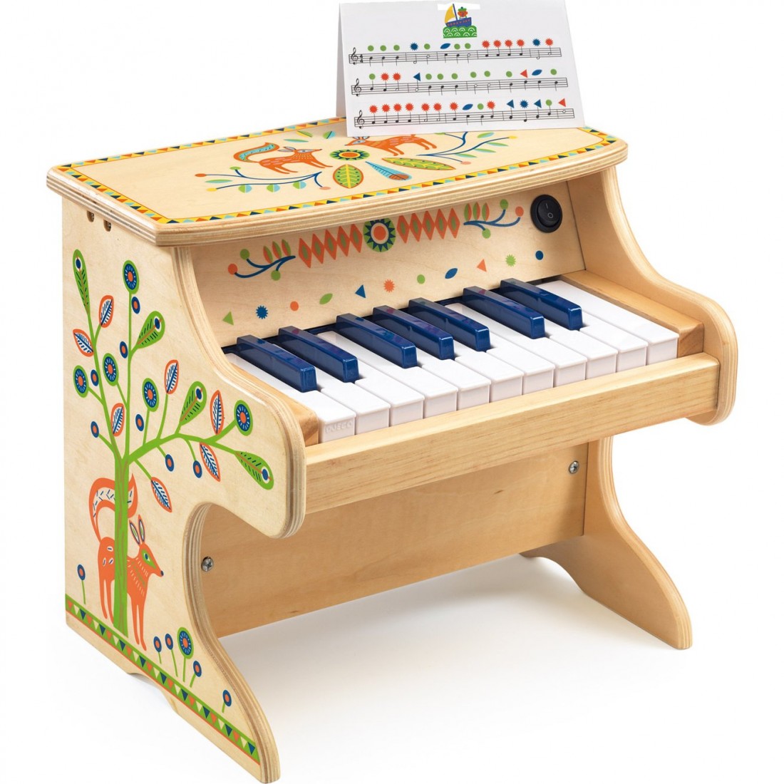 Piano à clavier pour enfant Clavier de piano pour enfants Portable Mini  dessin animé orgue électronique jouet RUIDA