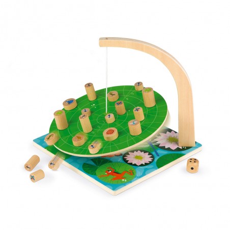 Jeu d'adresse - Jeu de société bois carton pour enfant dès 6 ans - Janod