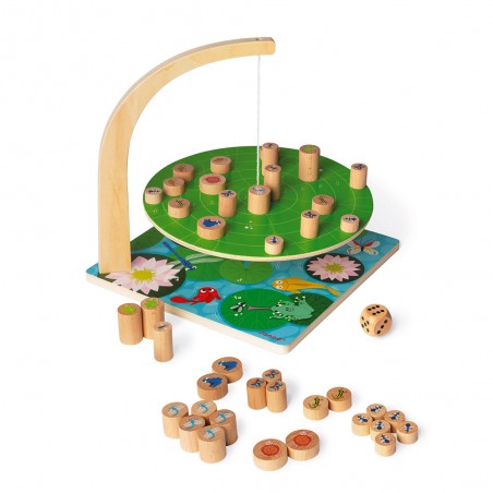 Jeu d'adresse - Jeu de société bois carton pour enfant dès 6 ans - Janod