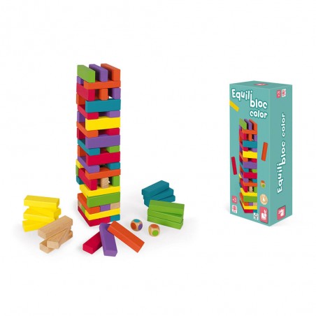 Jeu d'adresse en bois - Equilibloc , jeu de sociéte enfant - Janod