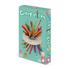 Jeu d'Adresse - Crazy Sticks - bois - Janod