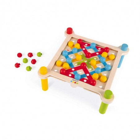 Le Laçage - Essentiel - bois - : Jeux d'adresse - Janod