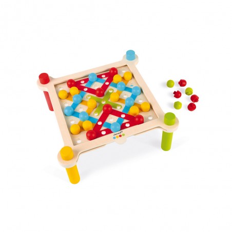Le Laçage - Essentiel - bois - : Jeux d'adresse - Janod