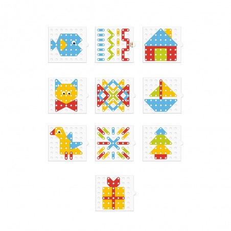 Le Laçage - Essentiel - bois - : Jeux d'adresse - Janod