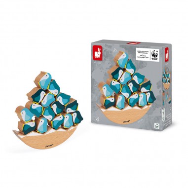 Basculo Manchots Wwf - Un jeu - Janod