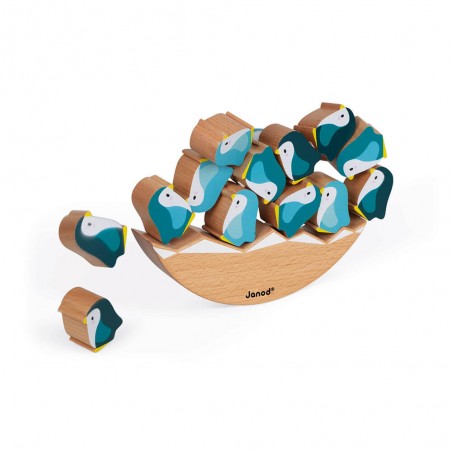 Basculo Manchots Wwf - Un jeu - Janod