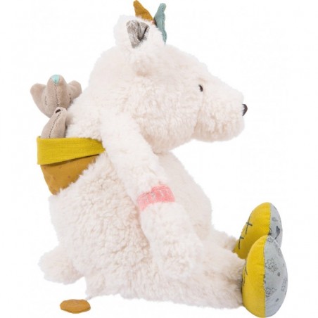 Ours en peluche musical "Le Voyage d'Olga" - Moulin Roty