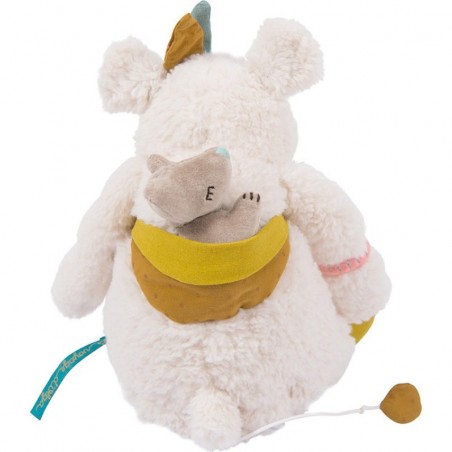 Ours en peluche musical "Le Voyage d'Olga" - Moulin Roty