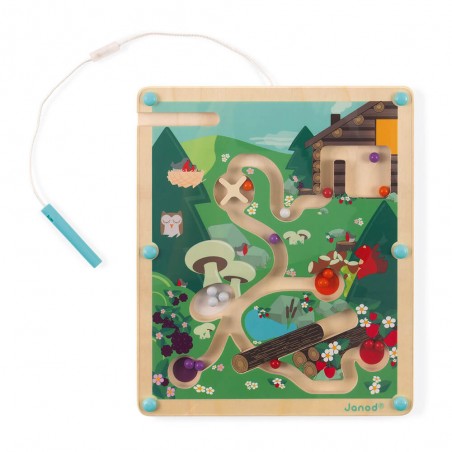 Labyrinthe à billes - Forêt - : jouets, déco, puériculture - Janod