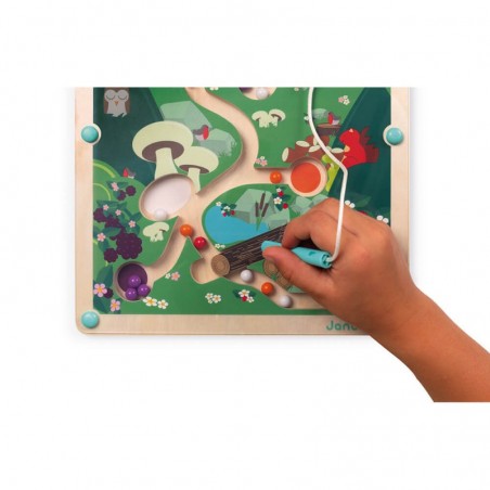 Labyrinthe à billes - Forêt - : jouets, déco, puériculture - Janod