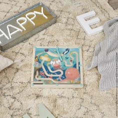 Labyrinthe à billes - Océan - : jouets, déco, puériculture - Janod 2