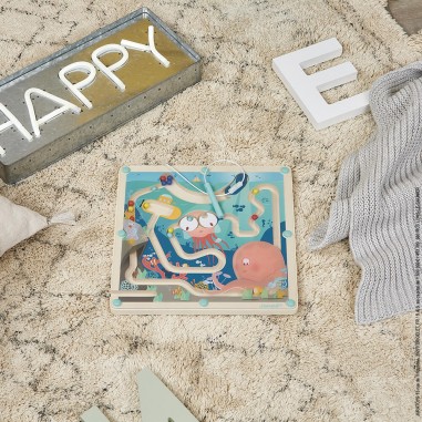 Labyrinthe à billes - Océan - : jouets, déco, puériculture - Janod