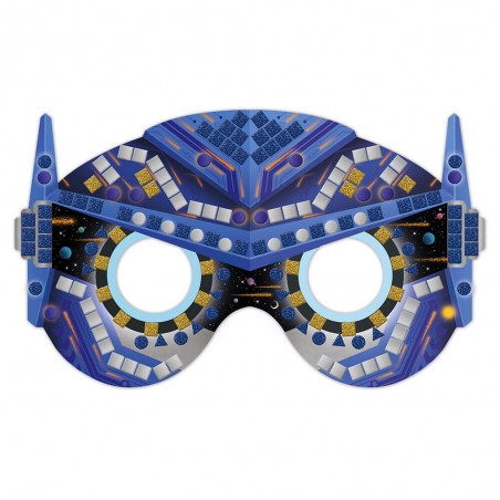 Activités manuelles pour enfant - Kit masques à décorer avec mosaïques - Janod