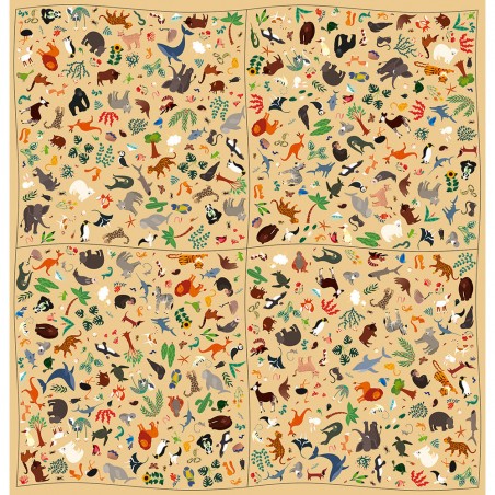 Cherche et trouve Animaux menacés - Jeu de société enfant - Janod