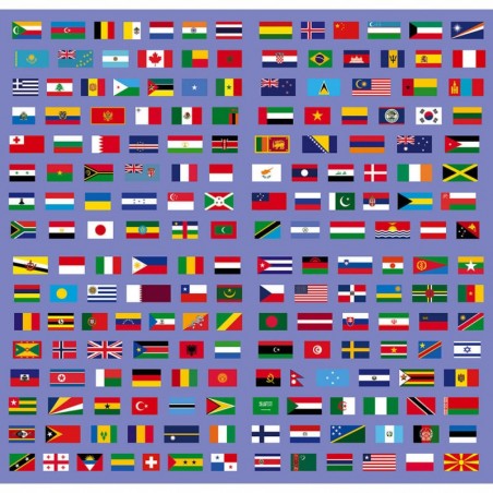 Cherche et trouve Les drapeaux - Jeu de société enfant - Janod